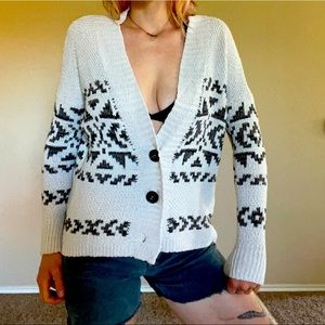 Casual knit cardigan